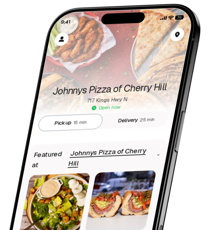 Johnnys Pizza of Cherry Hill app preview