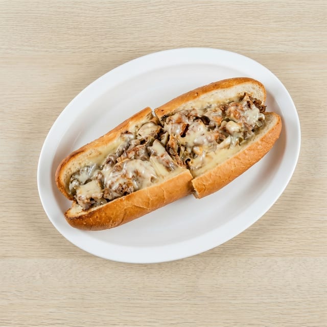 Johnny’s Cheese Steak Sandwich.
